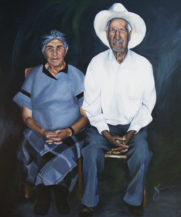 Acrylic Painting- Maria and Antonio