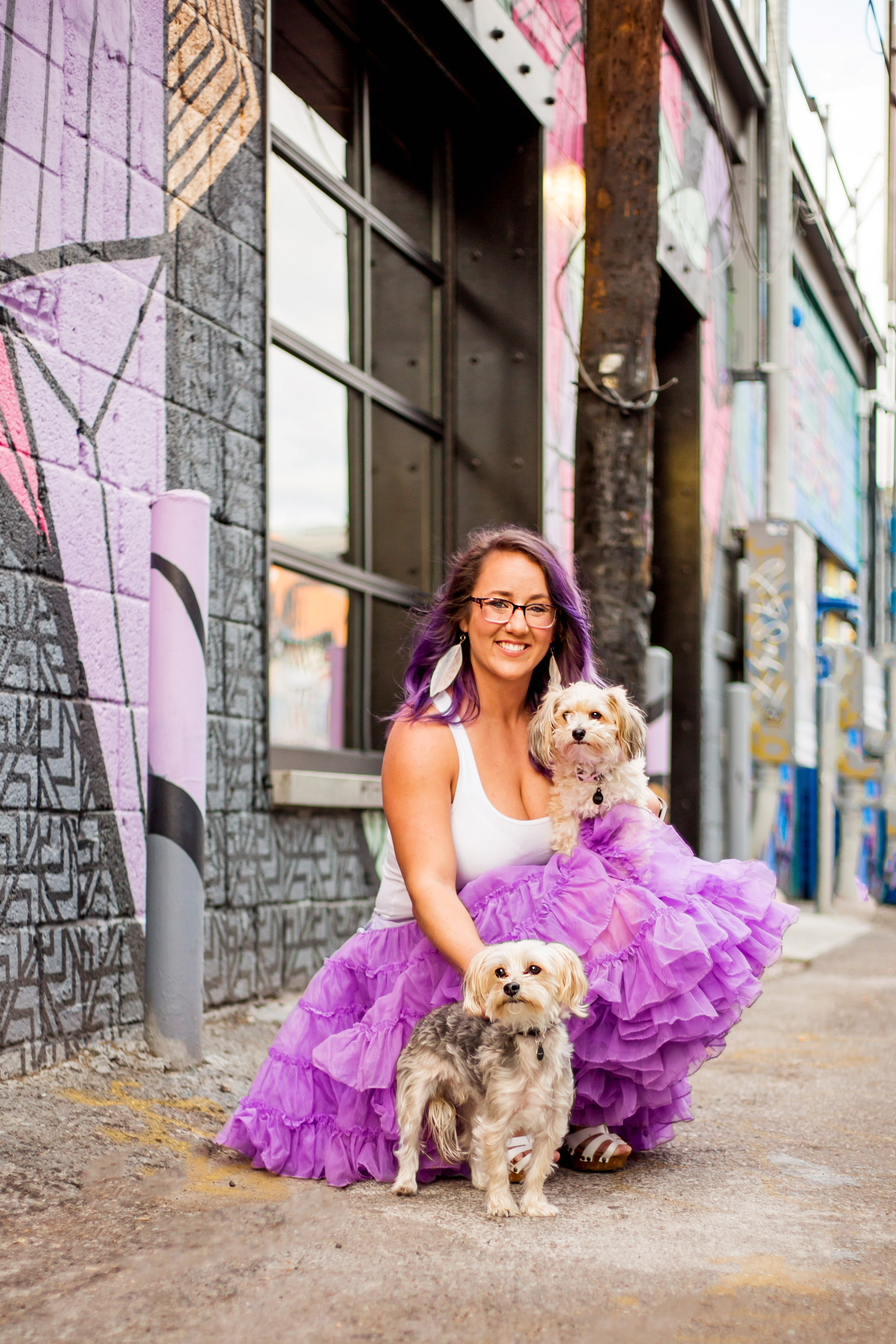 purple-skirt-dogs