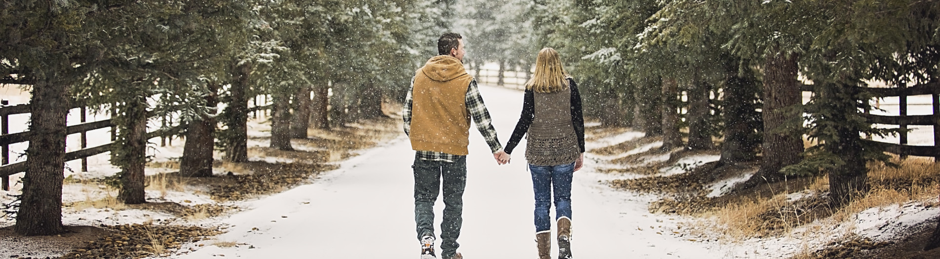 Cristy and Ben - Bailey, CO - Winter Engagement