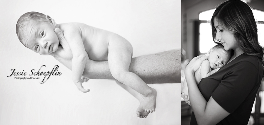 black-and-white-holding-naked-newborn