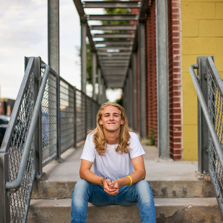 Senior Guy- Denver Grunge Session in RiNo