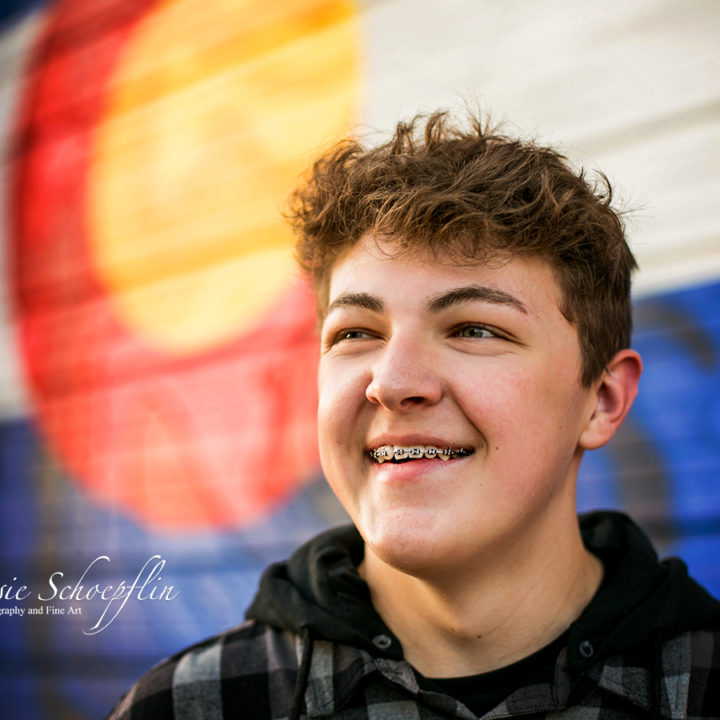 Denver, CO - RiNo Art Senior  Session